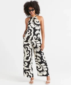 WINNIE TWILL PRINTED PANT