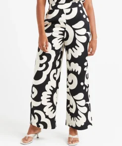 WINNIE TWILL PRINTED PANT
