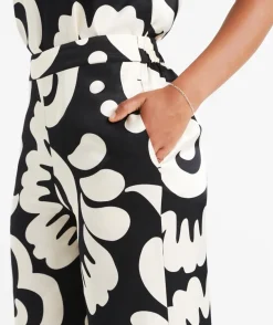 WINNIE TWILL PRINTED PANT