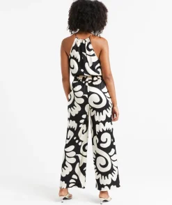 WINNIE TWILL PRINTED PANT