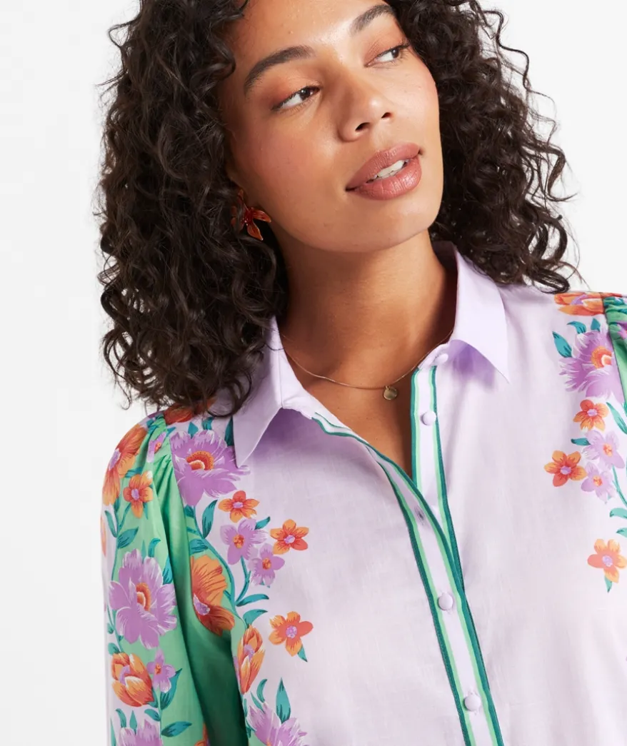 ZAIDA PRINTED BLOUSE