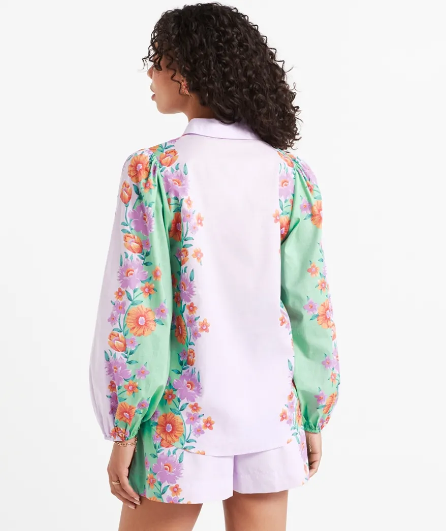 ZAIDA PRINTED BLOUSE