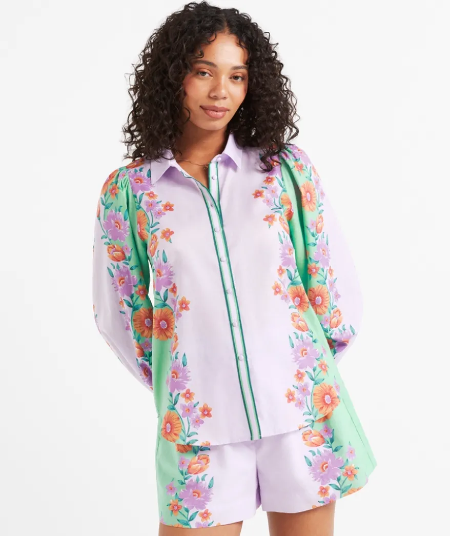 ZAIDA PRINTED BLOUSE