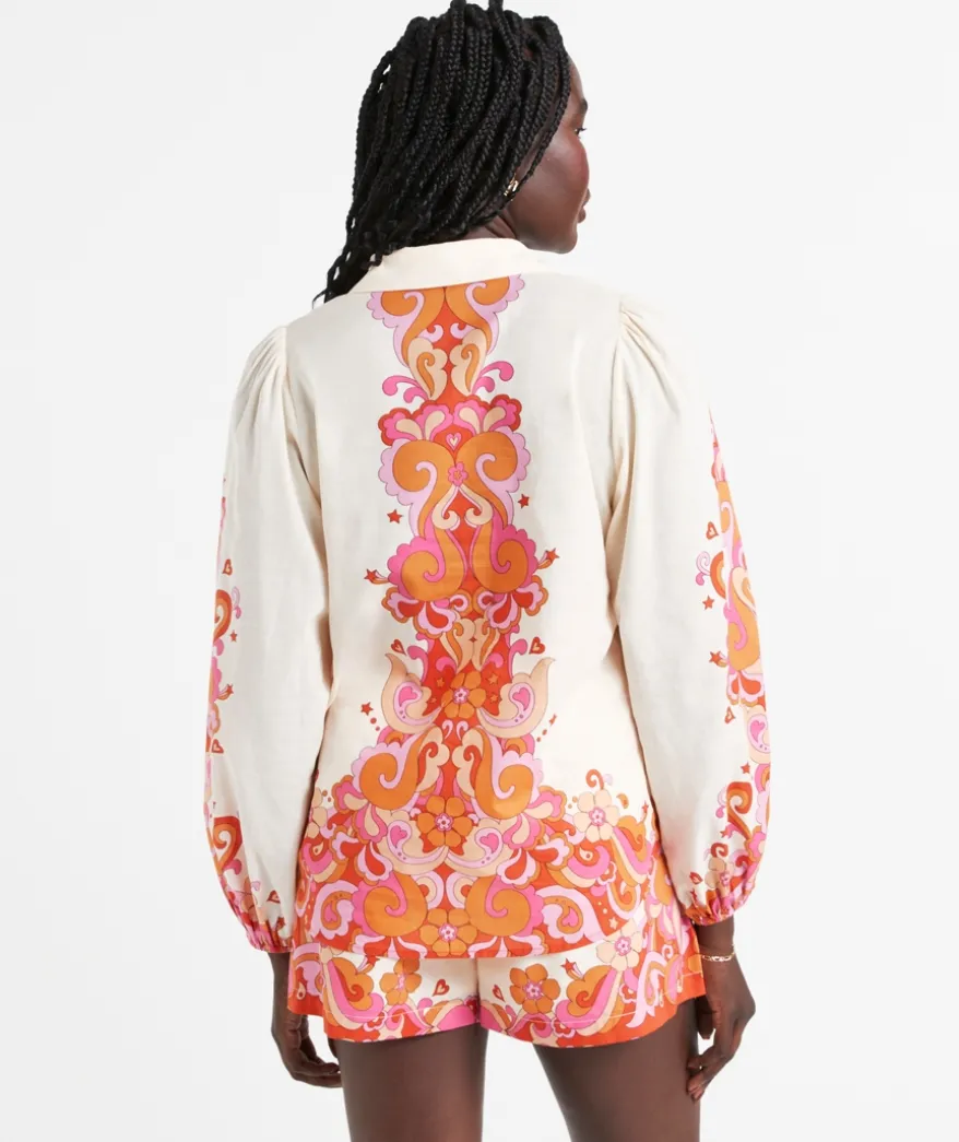ZAIDA PRINTED SHIRT