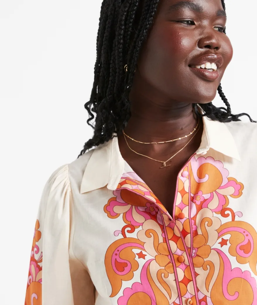 ZAIDA PRINTED SHIRT