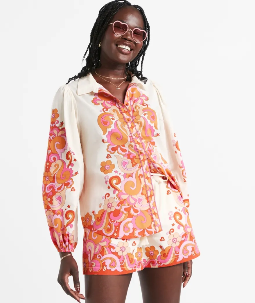 ZAIDA PRINTED SHIRT