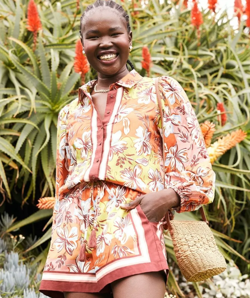 ZAIDA PRINTED SHORT