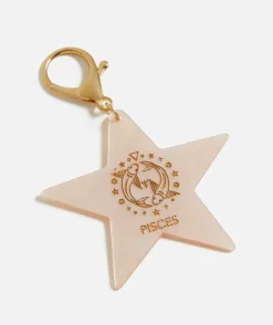 ZODIAC ACRYLIC TAG KEYRING