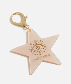 ZODIAC ACRYLIC TAG KEYRING