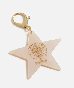 ZODIAC ACRYLIC TAG KEYRING